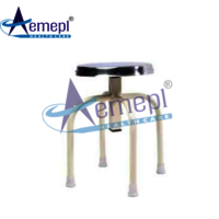 Revoving Stool 4 Leg - Color: White