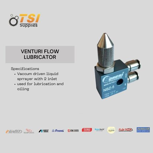 Venturi Lubricator - Air Flow Capacity: 10-5000 L/Min (Varies By Model)