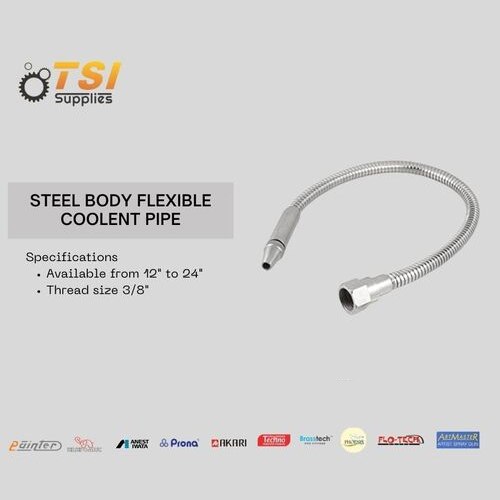 STEEL BODY FLEXIBLE COOLENT PIPE