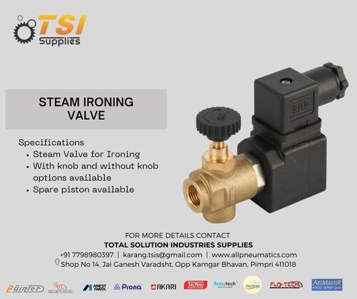 STEAM IRONING VALVE