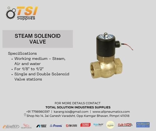 STEAM SOLENOID VALVE