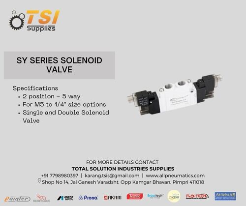 Sy Solenoid Valve - Application: Automation
