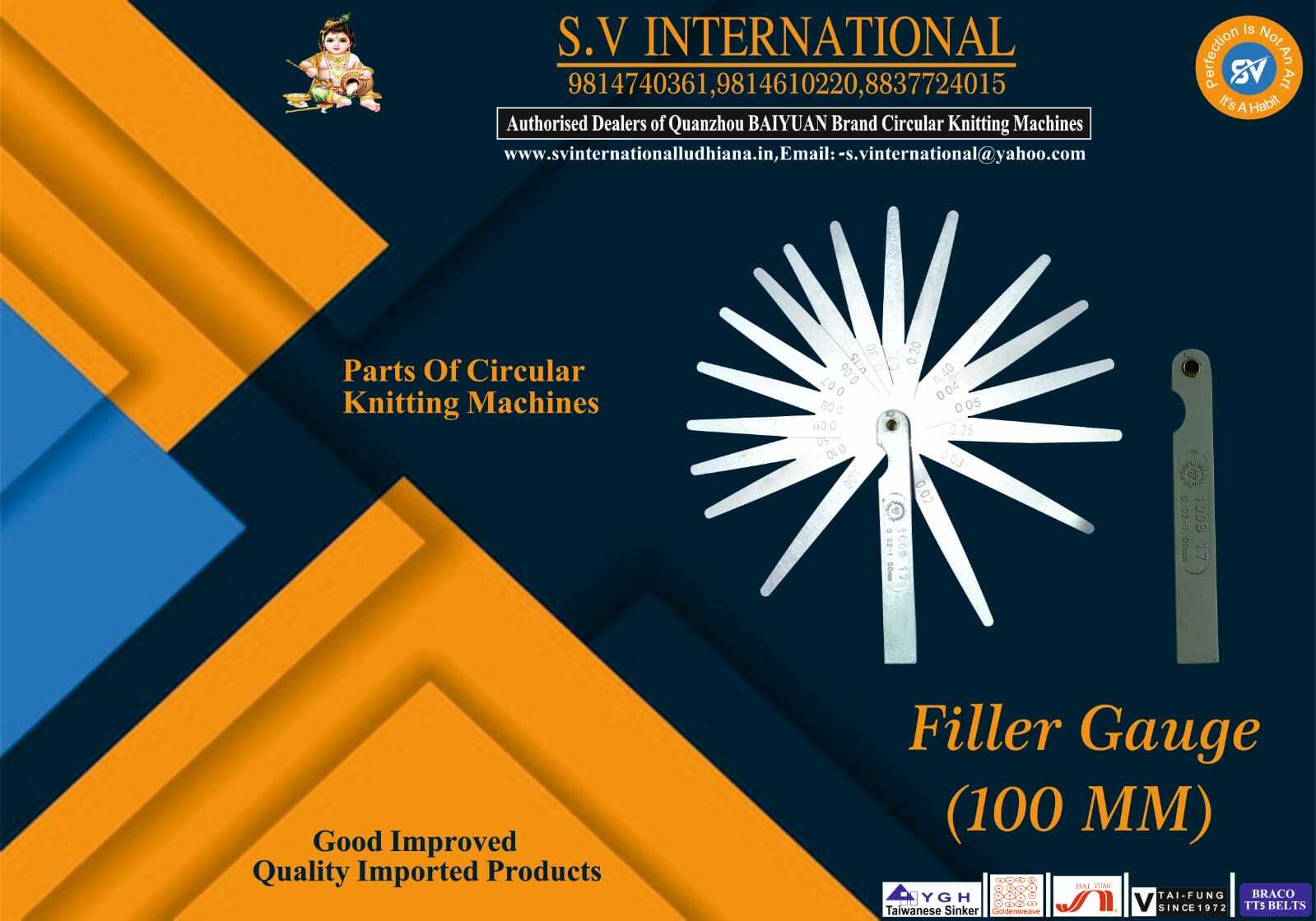 Filler Gauge - 100MM Size
