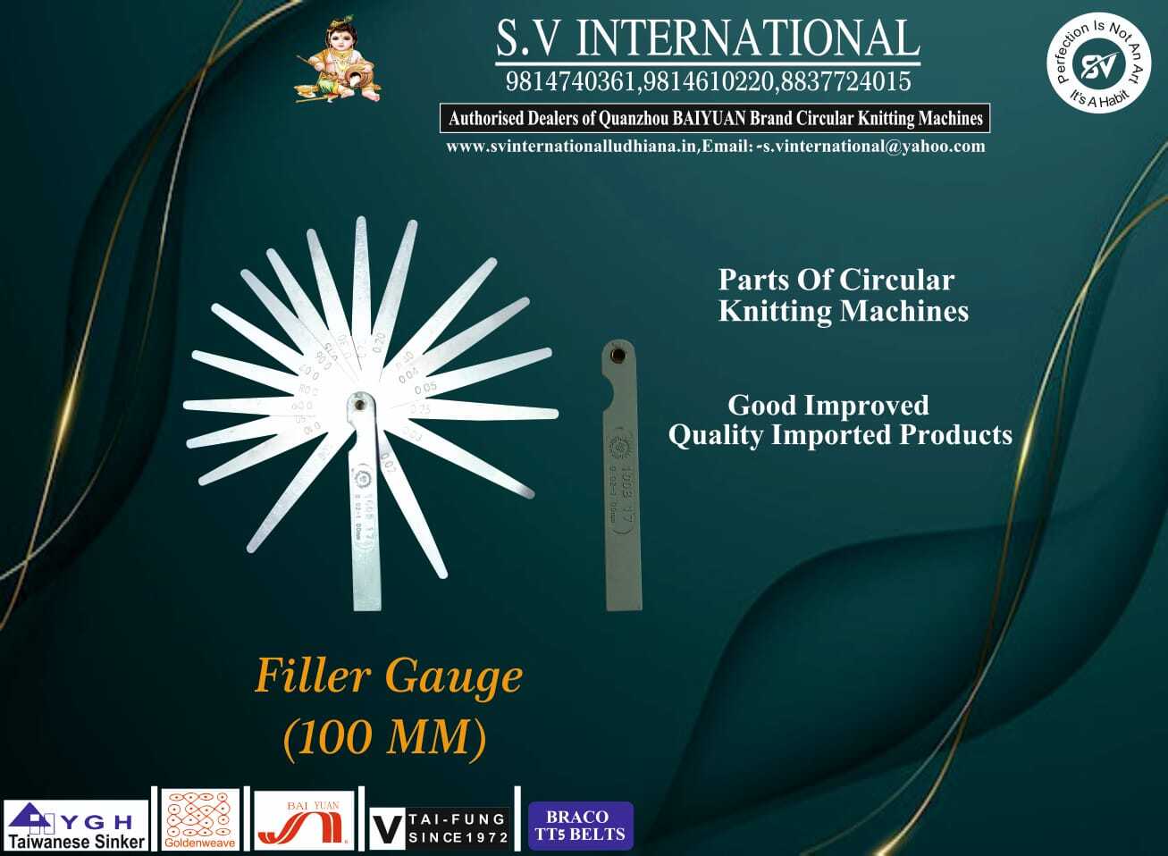 Filler Gauge - 100MM Size