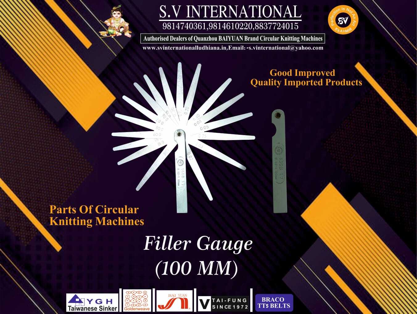 Filler Gauge - 100MM Size