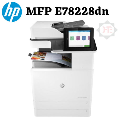 Hp Color LaserJet MFP E78228dn A3 Size Auto Duplex Copier Printer Scanner