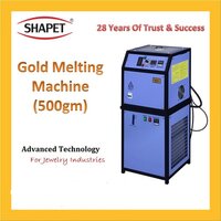 500gm Gold Induction Based Melting Machine - Color: Gray