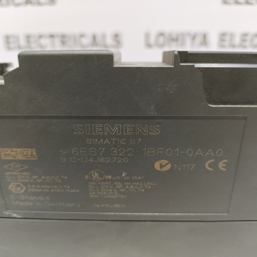 SIEMENS SIMATIC S7-300 6ES7322-1BF01-0AA0 OUTPUT MODULE