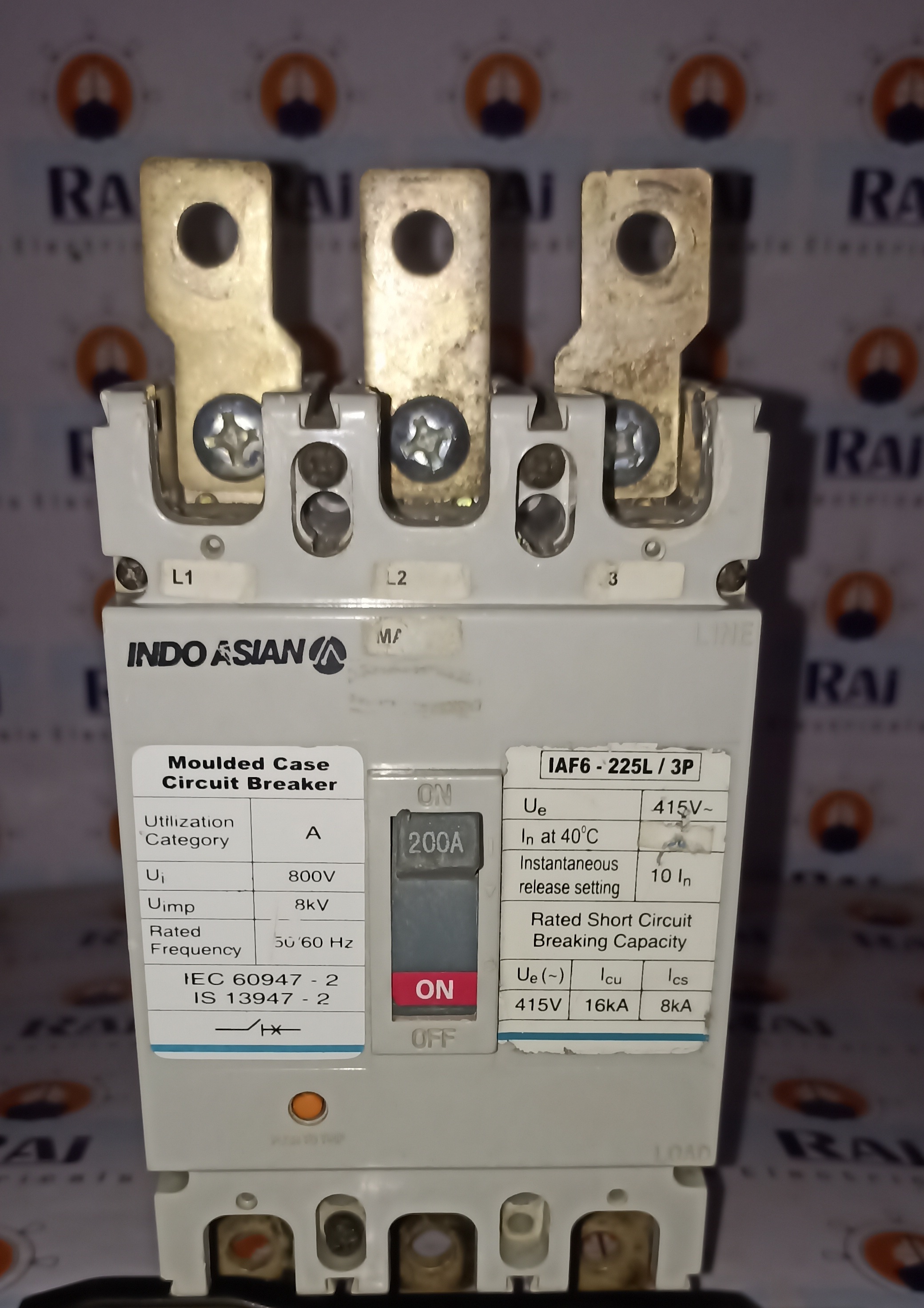 INDOASIAN 500A 3P MCCB