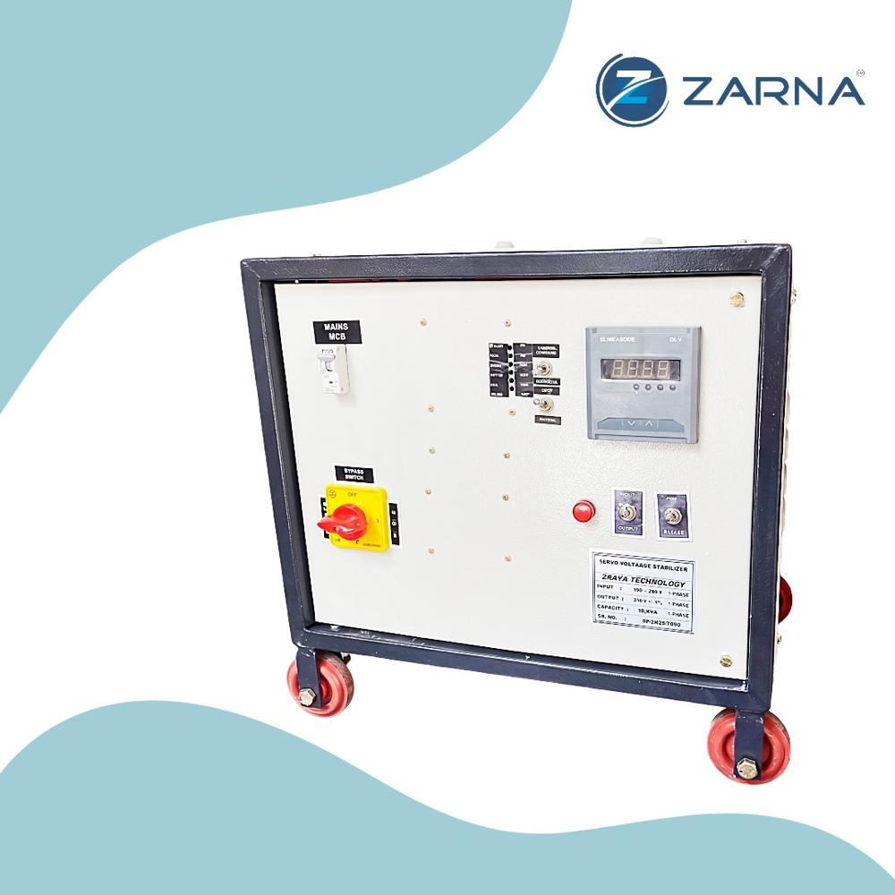 15 Kva Single Phase Servo Stabilizer - Current: Ac