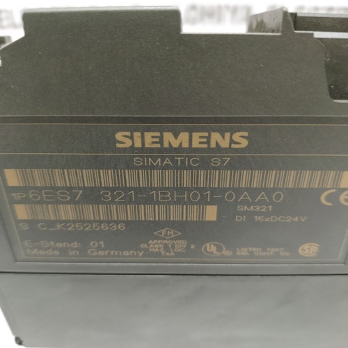SIEMENS SIMATIC S7-300 6ES7321-1BH01-0AA0 DIGITAL INPUT MODULE