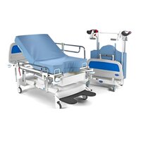 Birthright Delivery Beds - Electric Height and Backrest Adjustment, Foldable ICU Bed for Labour, Delivery and Recovery | Practical Commercial Furniture