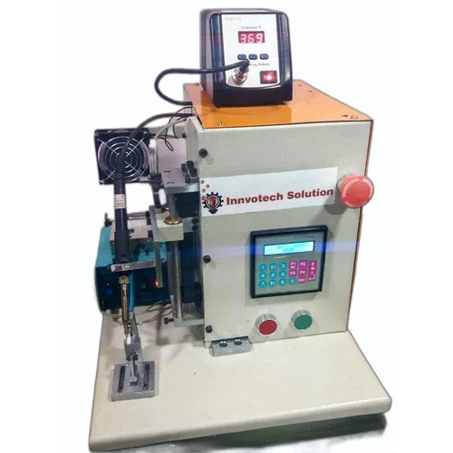 Orange Semi Automatic Soldering Machine