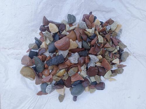 natural river stone crushed aggregat for terazzo flooring