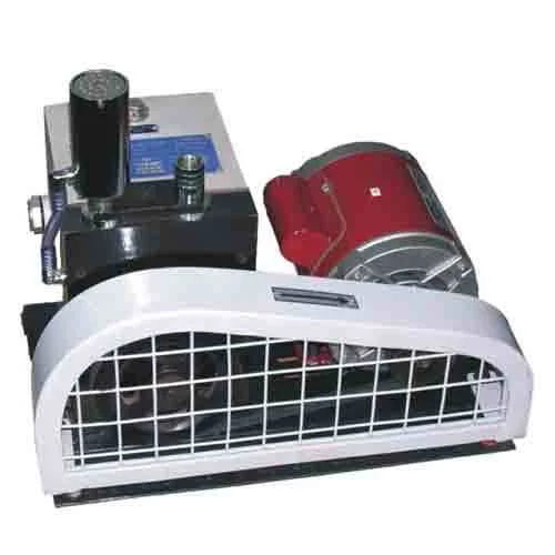 200 Lpm Double Stage Vacuum Pump With Motor - Color: White