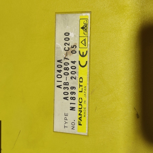 FANUC A03B-0807-C200 MDL-AIO40A OUTPUT MODULE