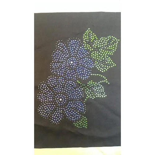 Flower Rhinestone Sticker