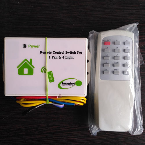 Different Available Remote Control Switch For 4 Light 1 Fan Wire Model Humming Less Fan Speed