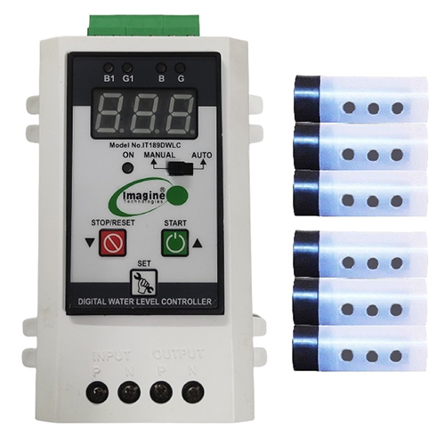 Fully Automatic Digital Display Water Level Controller with Motor Protection