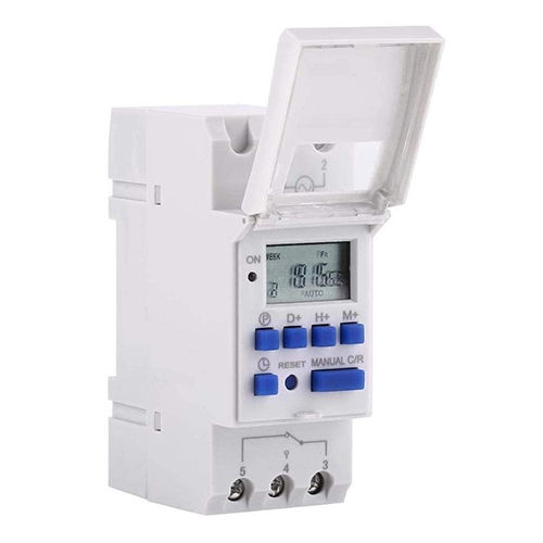 Digital LCD Display Control Timer Switch DIN Rail Type