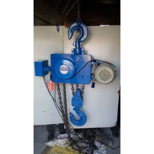 10 Ton Capacity Royal Motorized Chain Hoist Block