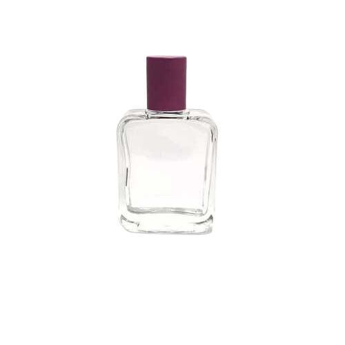 50Ml Empty Glass Perfume Bottle - Color: Transparent