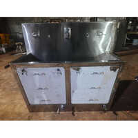 Stainless Steel Foot Operated Scrub Station