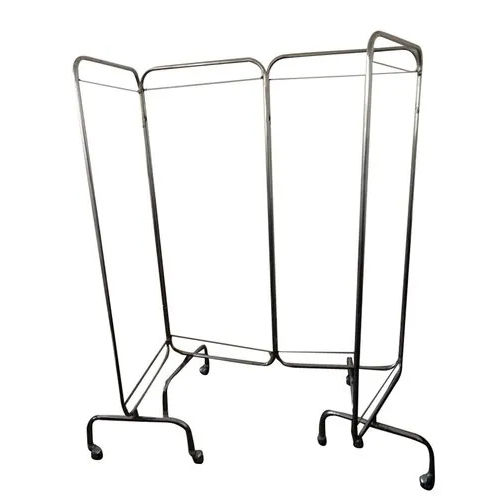 Eco-friendly Stainless Steel Hospital Four Fold Screen