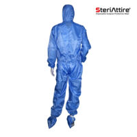 ESD Antistatic Cleanroom Coverall with attached Hood