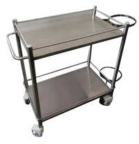 Stainless Steel Surgical Dressing Trolley