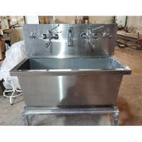 OT Surgical Scrub Sink Double Tap