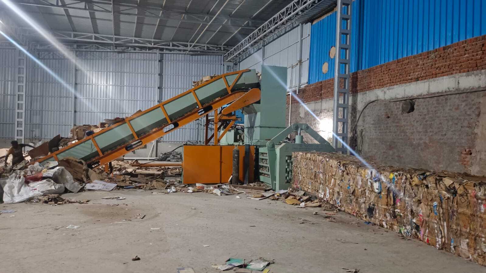 Hydraulic Paper Baling Press Machine