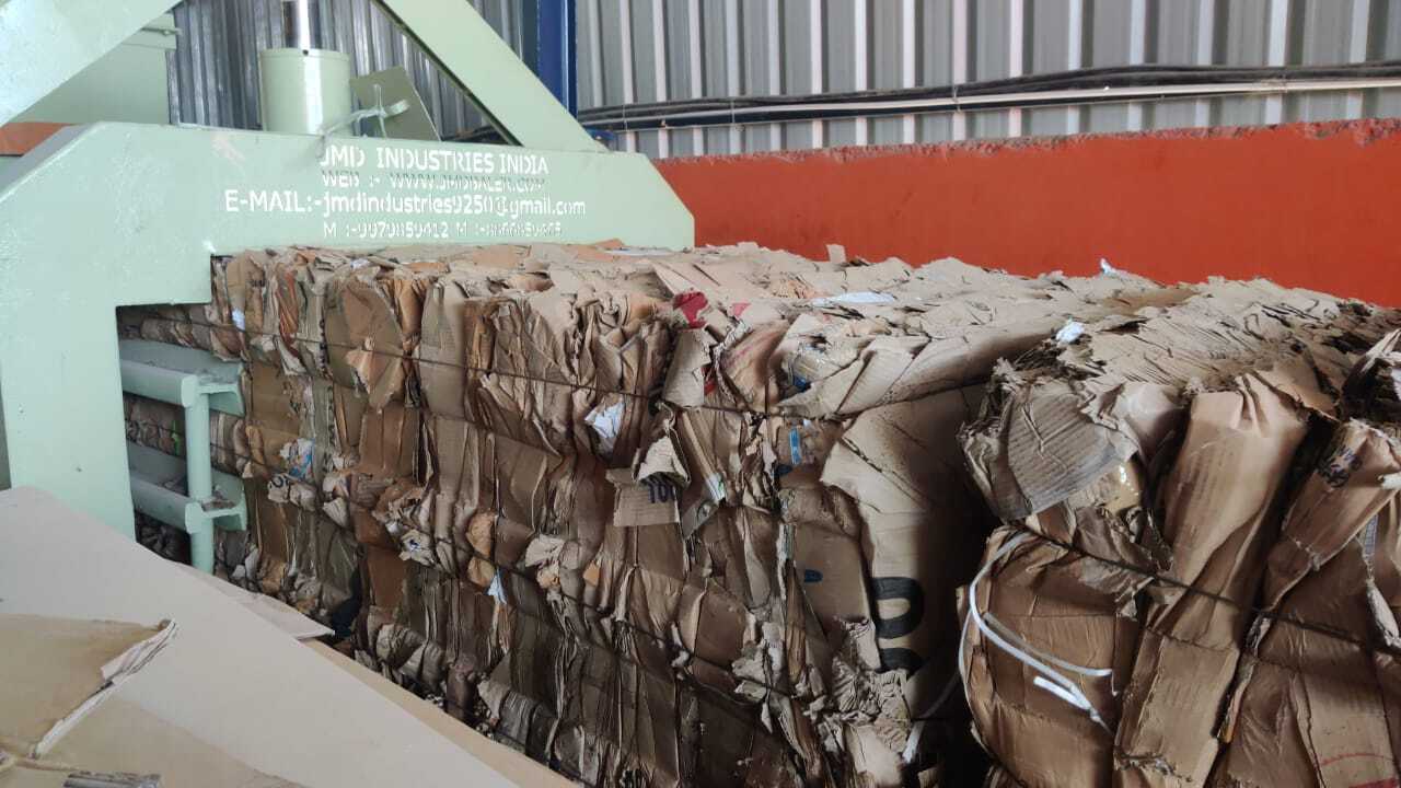 Hydraulic Paper Baling Press Machine