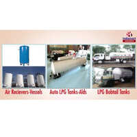 White Liquid Nitrogen Tank