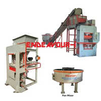 Endeavour-ifbp1600 Automatic Fly Ash Brick Plant - Capacity: 40 Ton
