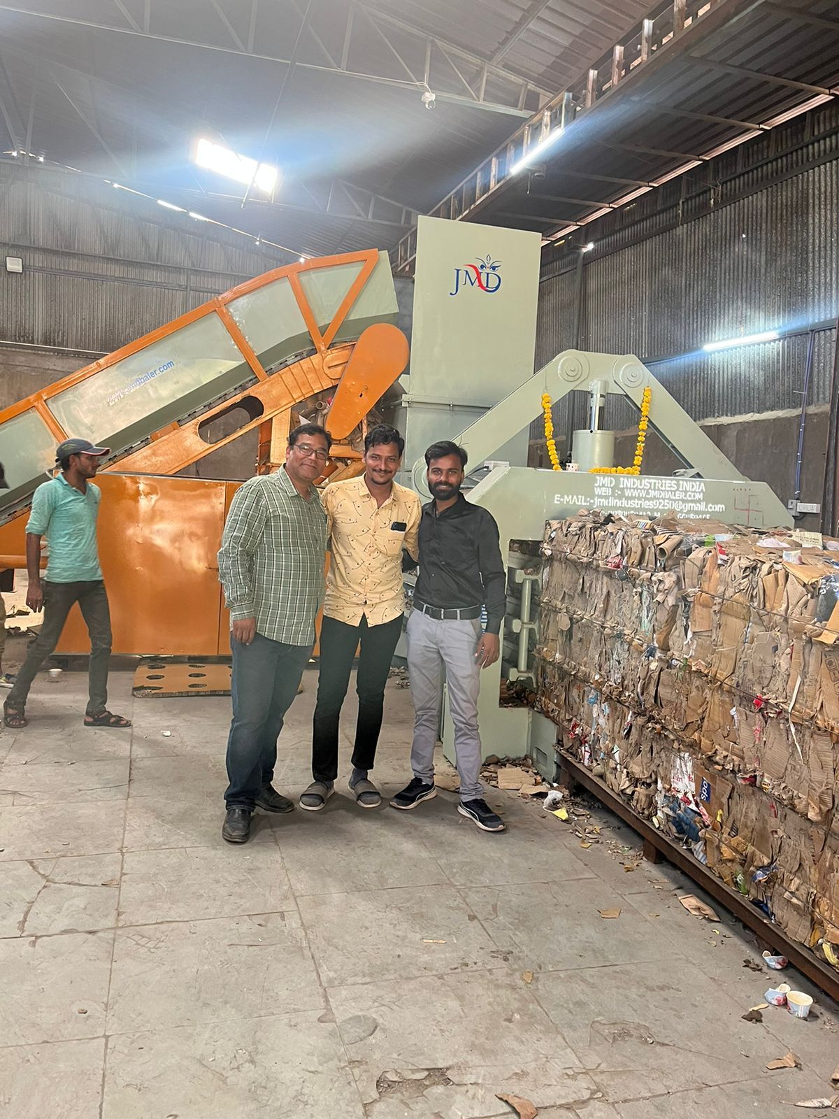Automatic Horizontal Paper Baler Machine