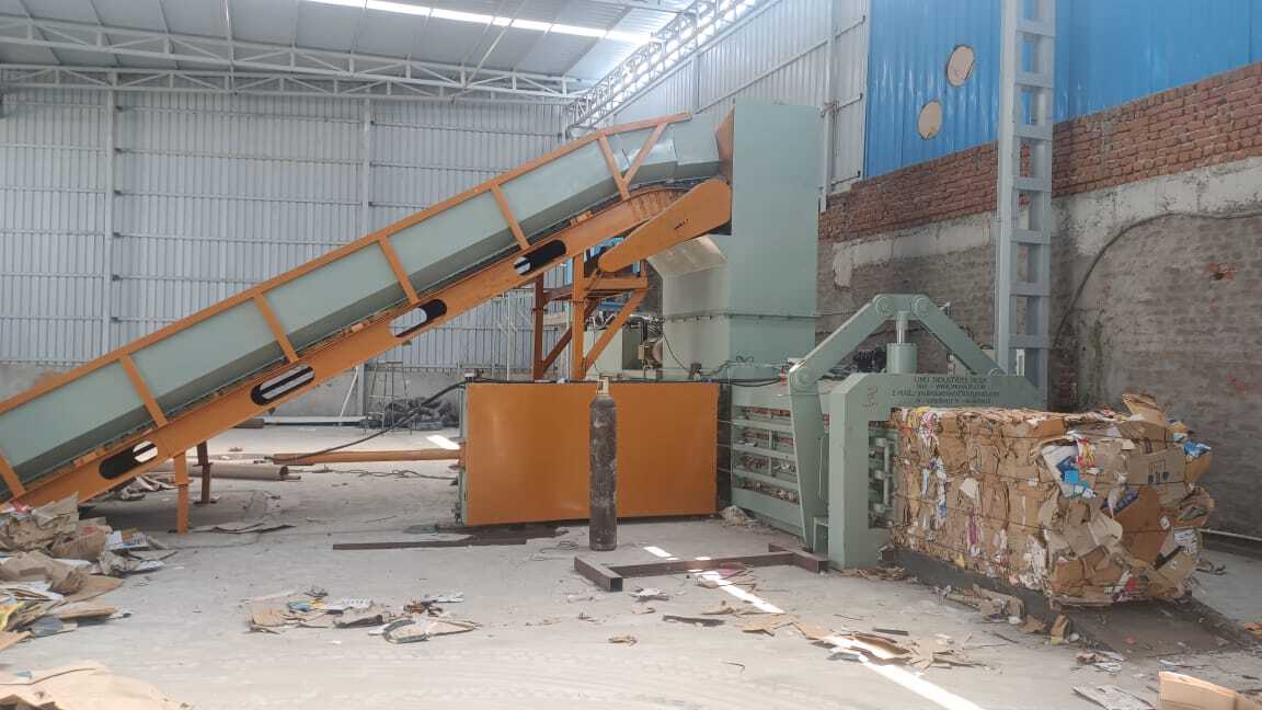 Automatic Horizontal Paper Baler Machine