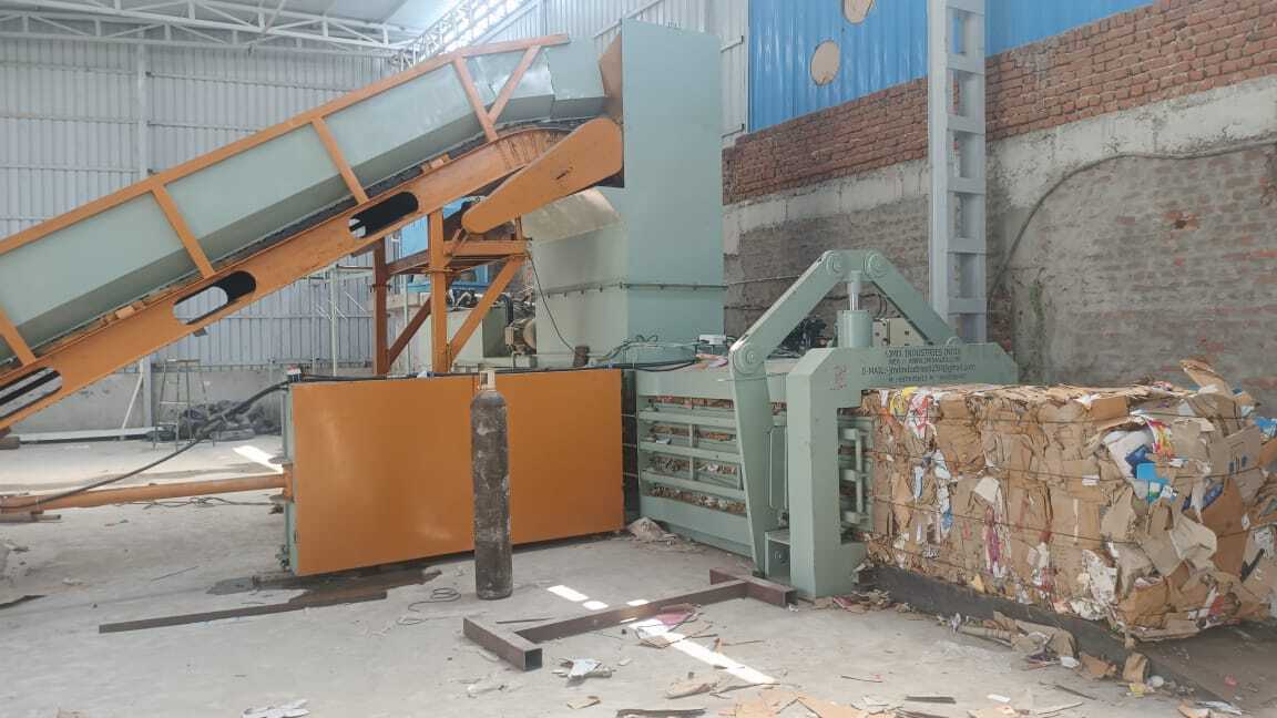 Automatic Horizontal Paper Baler Machine