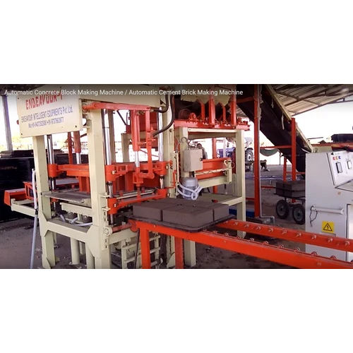 Automatic Concrete Block Machine Industrial