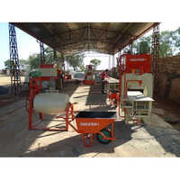 Hydraulic Press Type Concrete Paver Block Machine