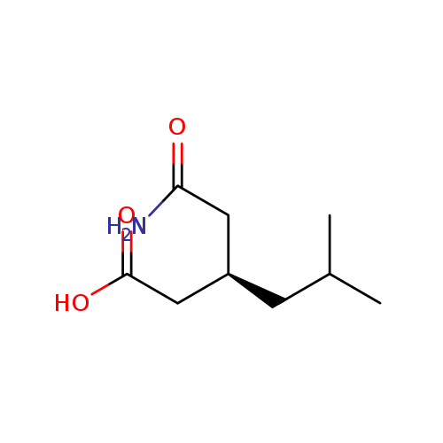 3-Carbamoymethyl-5-Methylhexanoic Acid