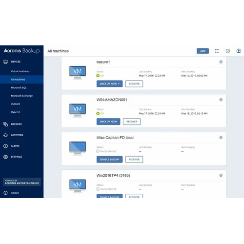 Acronis Cyber Protect Backup Software Service