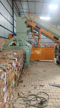 Waste Paper Horizontal Baler Machine