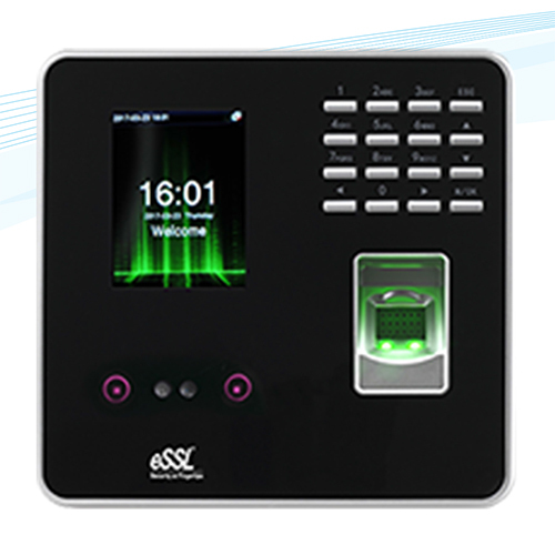 Black Mb20 Multi Biometric Time Attendance And Access Control System