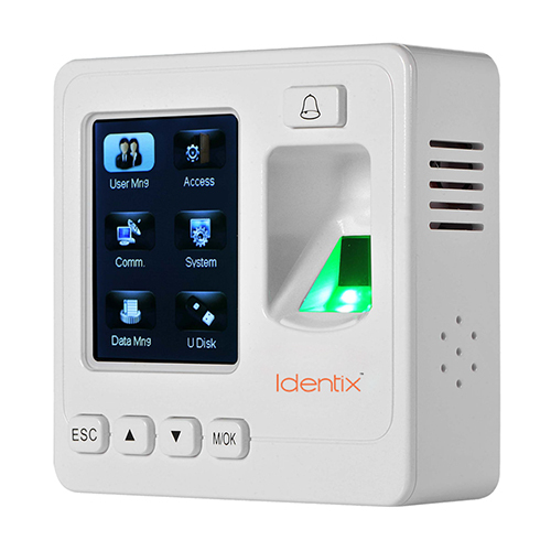 White Sf100 Ip Based Fingerprint Time Attendance And Access Control System