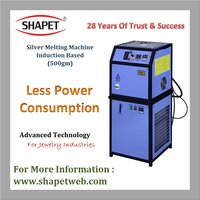 500gm Silver Induction Based Melting Machine
