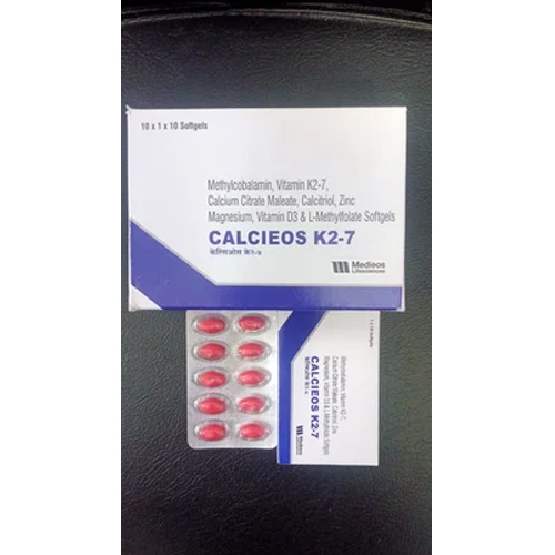 Methylcobalamin Vitamin K2-7 Calcium Maleate Cacitriol Softgel Tablets