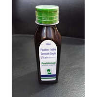 100ml Gargle Povidone-iodine Germicide Gargle M-v Mint Flavour Syrup General Medicines