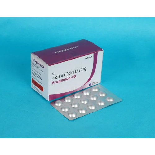 20mg Propranolol Hydrochloride Tablets IP
