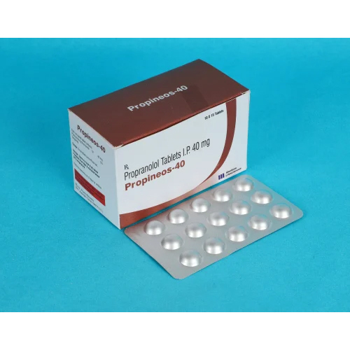 40mg Propranolol Tablets IP